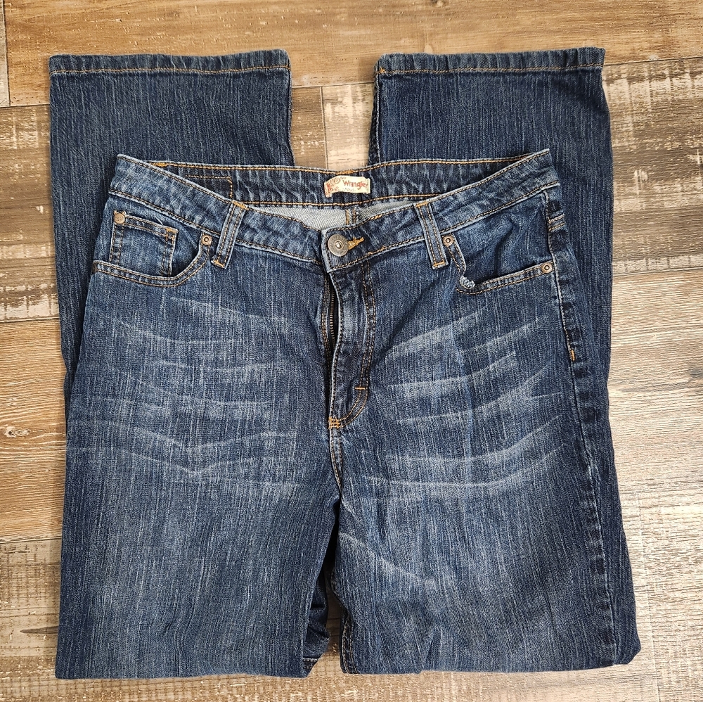 Wrangler dark wash jeans Size 12P